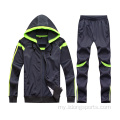 စိတ်ကြိုက်အဝါရောင် Unisex Sports Mens Hoodie Tracksuits